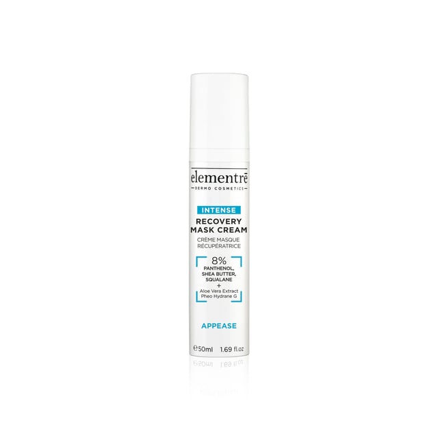 Elementre Recovery Mask Cream - 8% Panthenol, Shea Butter, Squalane 50ml