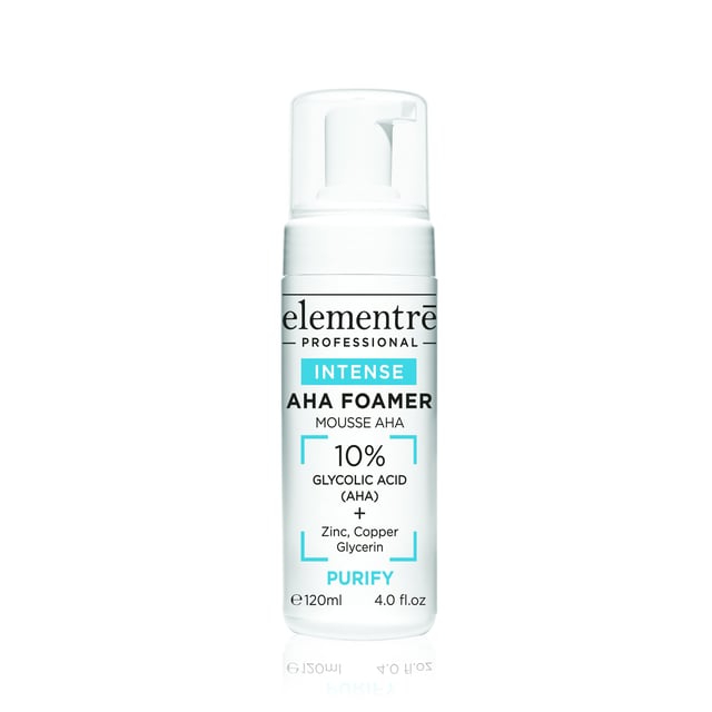 Elementre AHA Foamer - 10% Glycolic Acid 120ml