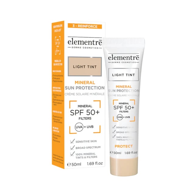 Elementre Mineral Sun Protection SPF50+ Light 50ml