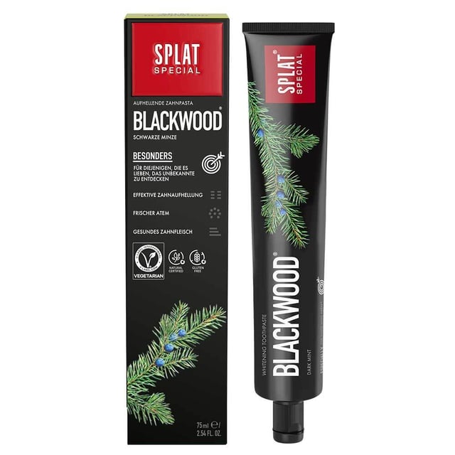 Splat Blackwood Tandkräm 75 ml