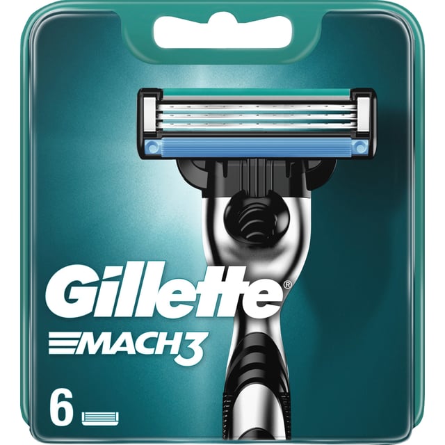 Gillette Mach3 Rakblad 6 st