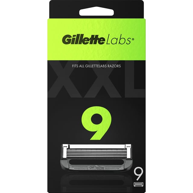 Gillette Labs Rakbladsrefill 9st