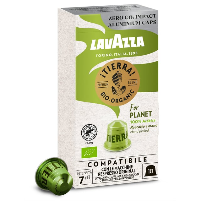 LAVAZZA Tierra! For Planet Kaffekapslar 10 st