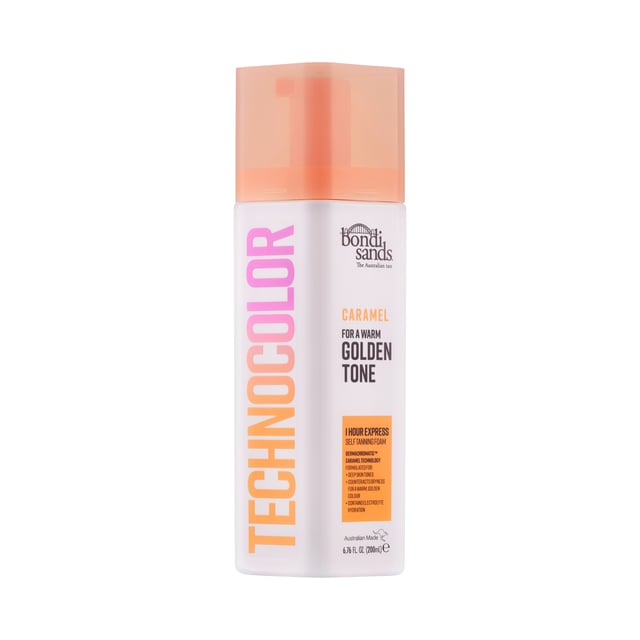 Bondi Sands Technocolor 1 Hour Express Self Tanning Foam Caramel Golden Tone 200 ml