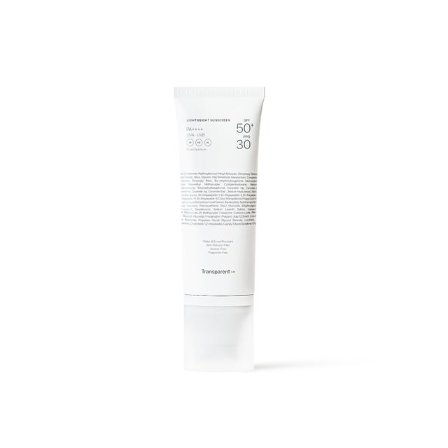 Niche Beauty Lab Transparent Lab Lightweight SPG50+ Sunscreen 100 ml