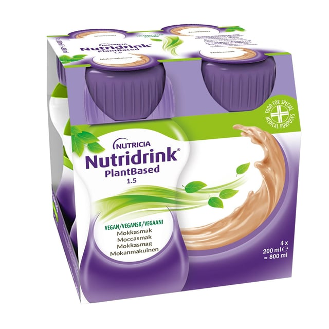 Nutridrink Plantbased 1.5 Moccasmak 4 x 200 ml