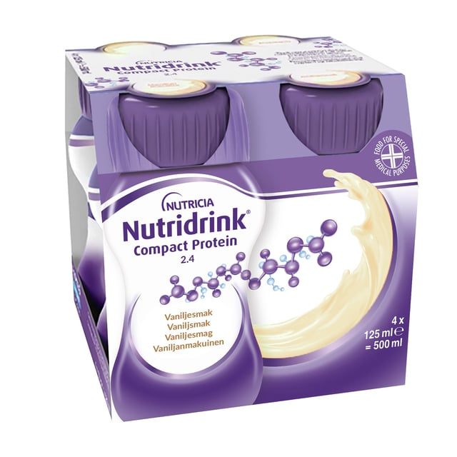 Nutridrink Compact Protein Vaniljsmak 4 x 125 ml