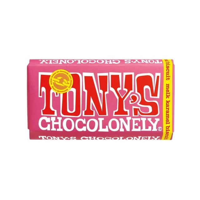 Tony´s Chocolonely Caramel Biscuit 180g
