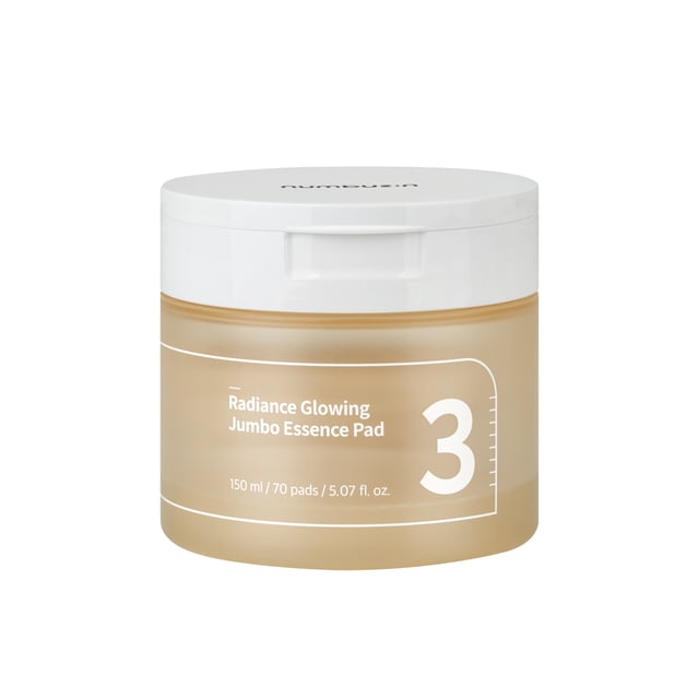 Numbuzin No.3 Radiance Glowing Jumbo Essence Pad 70 pads