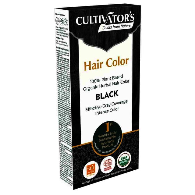 Cultivator's Original Herbal Hair Color Black 1 st