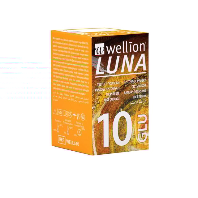 Wellion Luna Teststickor Blodglukos 10 st