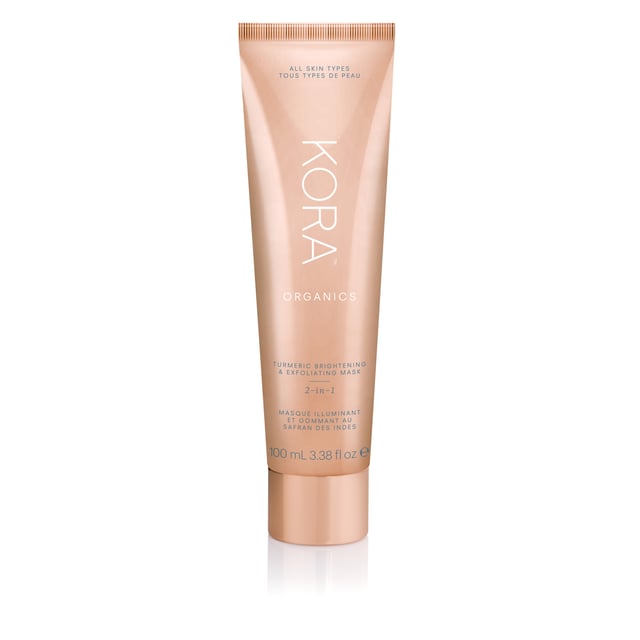 KORA ORGANICS Turmeric Brightening & Exfoliating Mask 2-in-1 100 ml