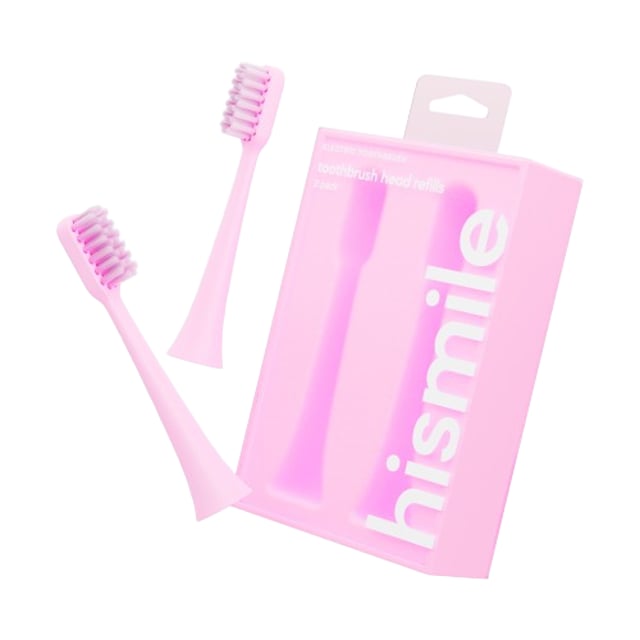 Hismile Toothbrush Replacement Heads Pink 2 st
