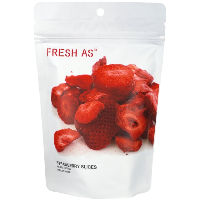 FRESH AS Jordgubbar Skivor 22g