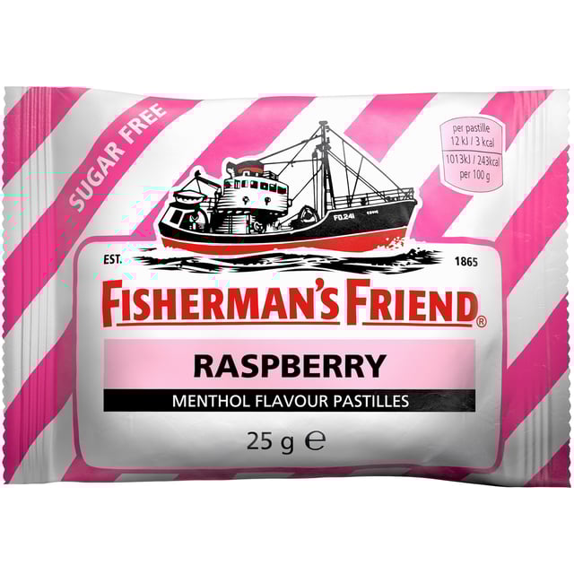 Fisherman's Friend Raspberry Sockerfri 25 g