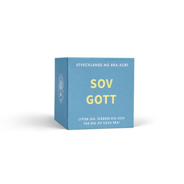 Må bra: Sov gott