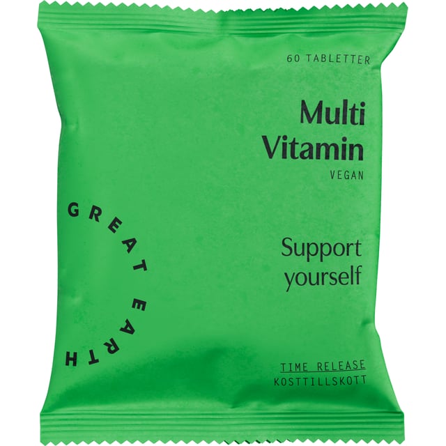Great Earth Multi Vitamin Refill 60 tabletter