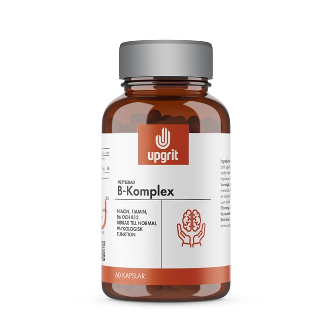 upgrit B-Komplex 60 kapslar