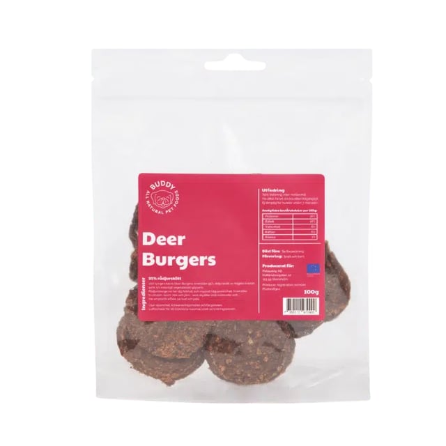BUDDY Deer Burgers 100g
