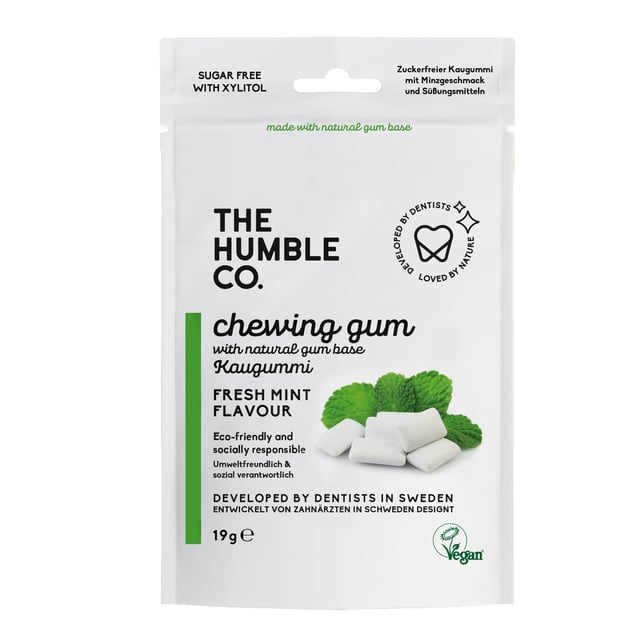 The Humble Co. Tuggummi Natural Fresh Mint 19g