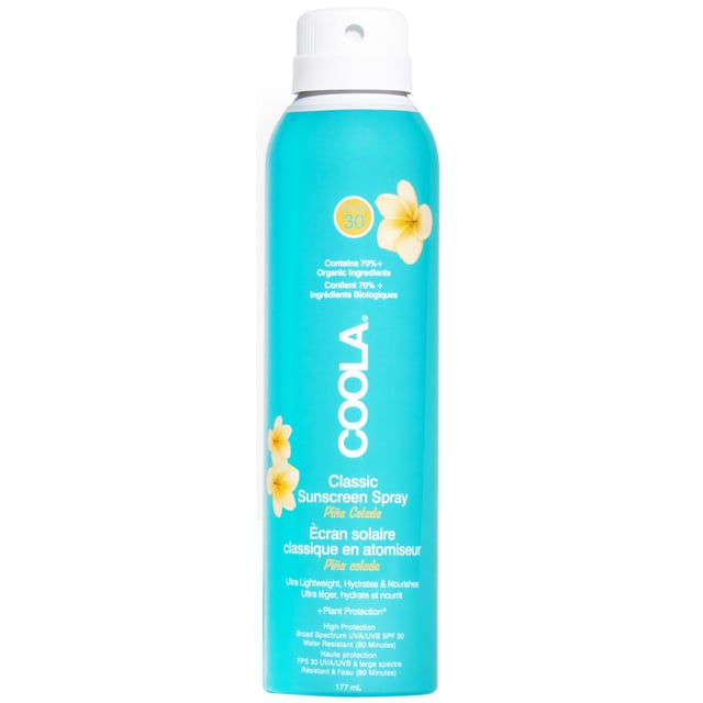 COOLA Classic Body Spray SPF 30 Piña Colada 177ml