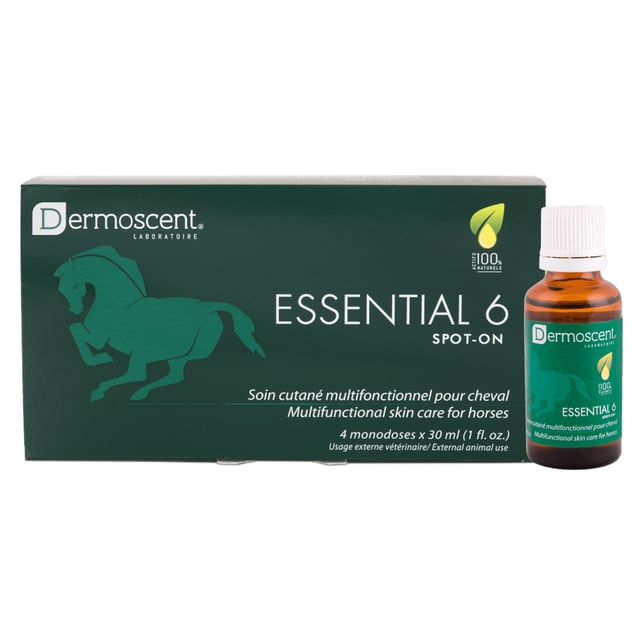 Dermoscent Essential 6® Spot-on för hästar 4 x 30 ml