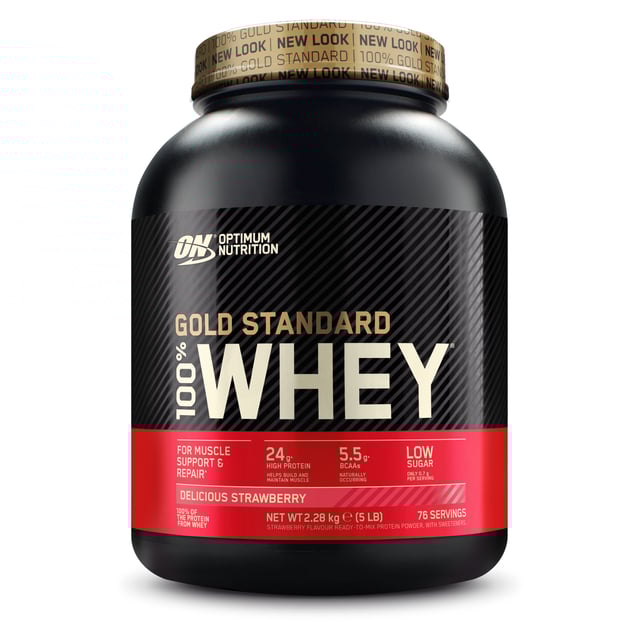 Optimum Nutrition 100% Whey Goldstandard Delicious Strawberry 2280g