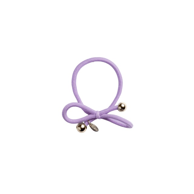 IA BON Hair Tie Gold Bead Lilac 1 st