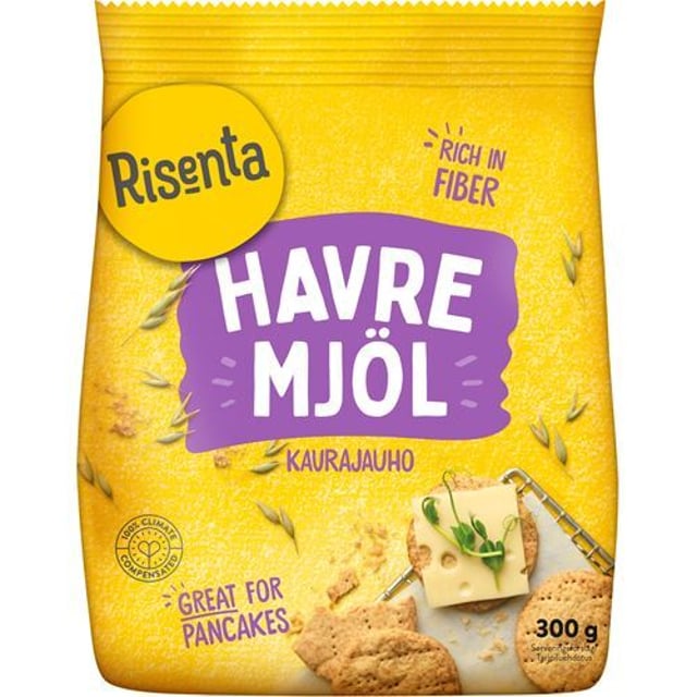 Risenta Havremjöl 300 g
