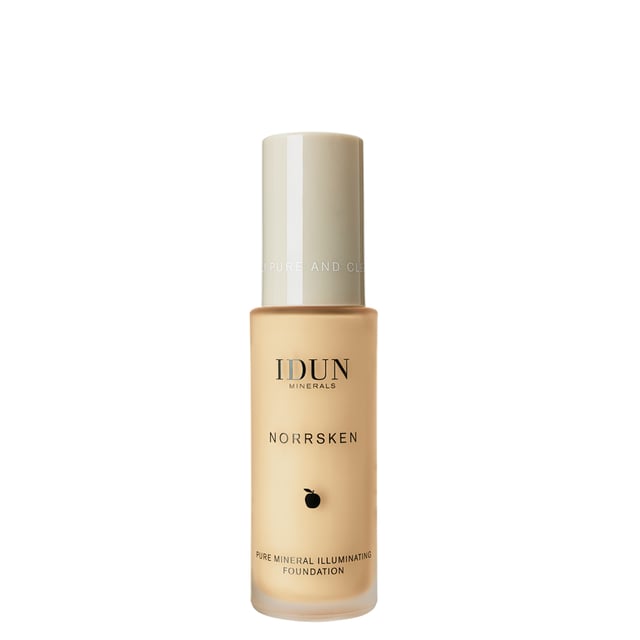 IDUN Minerals Liquid Mineral Foundation Norrsken Svea Warm Medium 30 ml