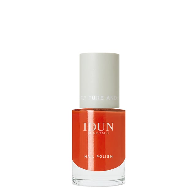 IDUN Minerals Nail Polish Karneol Scarlet Orange 11 ml