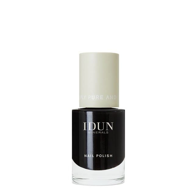 IDUN Minerals Nail Polish Onyx 11 ml