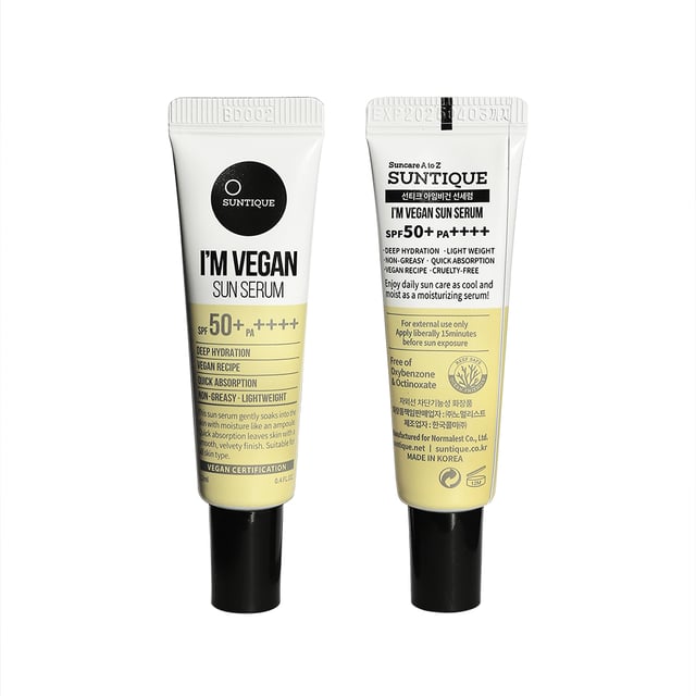 SUNTIQUE I'M Vegan Sun Serum SPF50 12ml