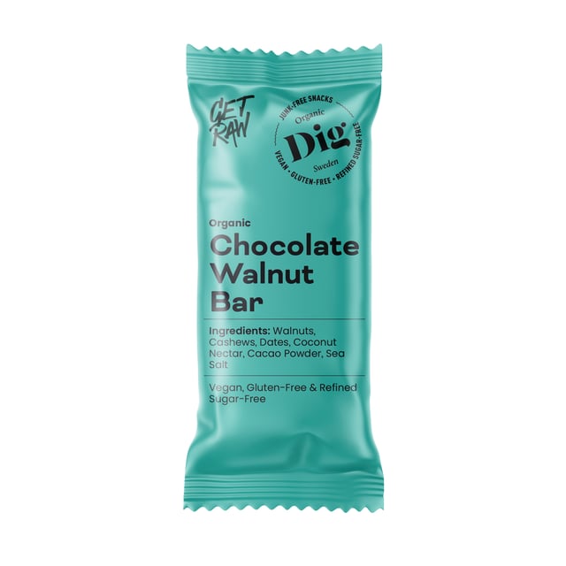 GET RAW Chocolate & Walnut 42g