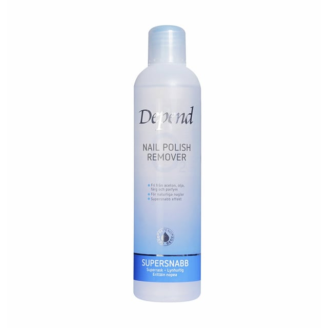 Depend Nagellackremover Supersnabb 250 ml