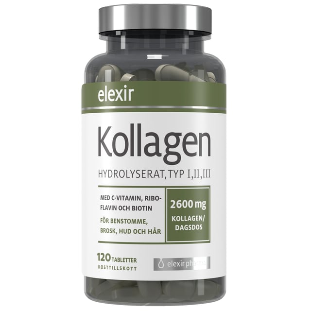 Elexir Pharma Kollagen 120 tabletter