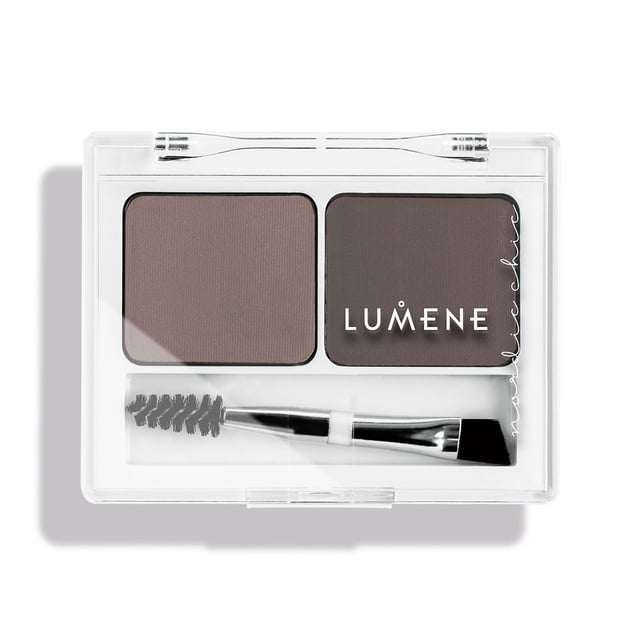Lumene Nordic Chic Extra Stay Eyebrow Palette Medium Brown 3,6g