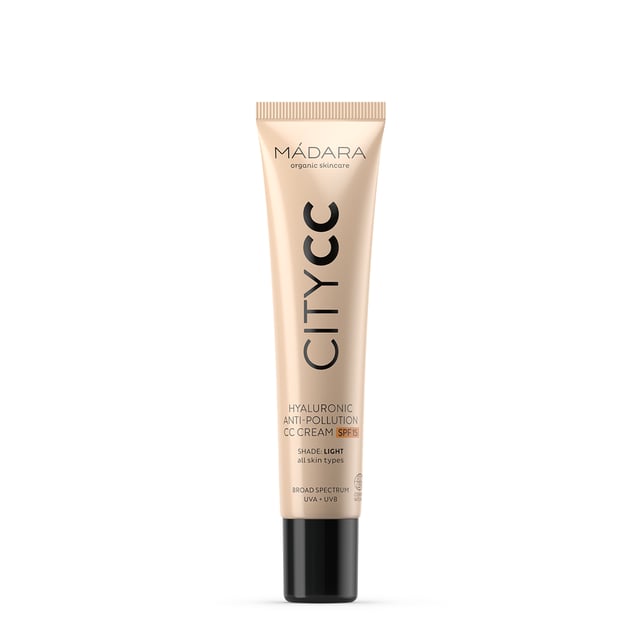 MÁDARA CityCC Hyaluronic Anti-pollution CC Cream SPF15 Light 40 ml
