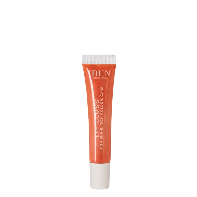 IDUN Minerals Lipgloss Mary Metallic Coral Red 6 ml