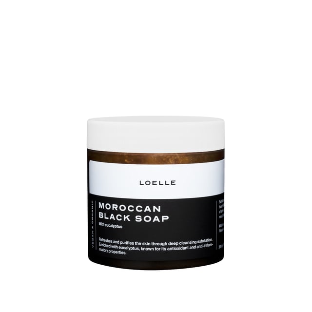 Loelle Svarttvål Eko 200 g