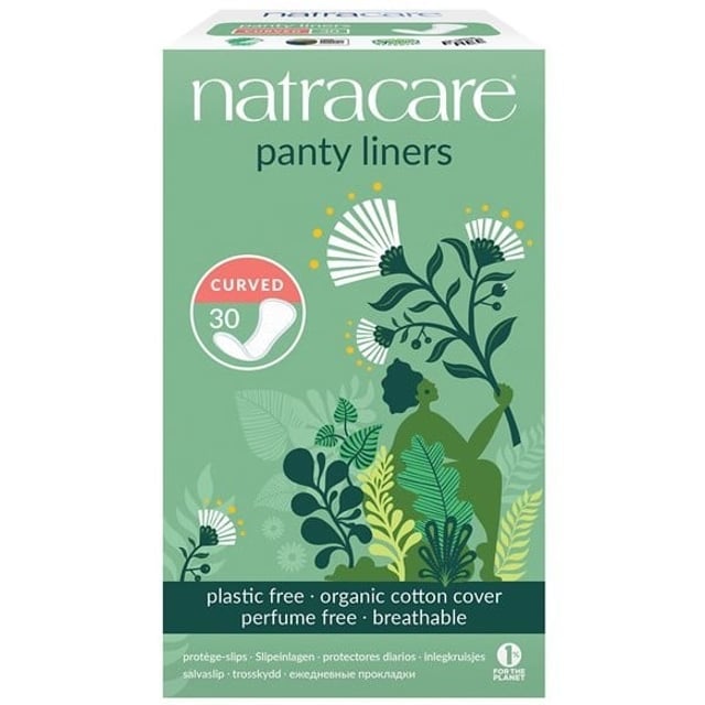 Natracare Trosskydd Curved 30 st