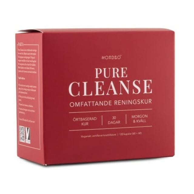 Nordbo Pure Cleanse 120 kapslar