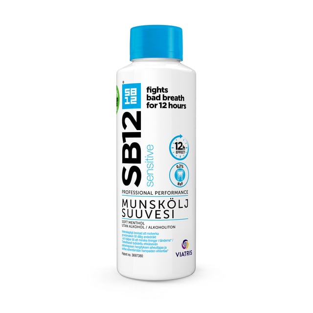 SB12 Sensitive 0,2% Munskölj 500 ml