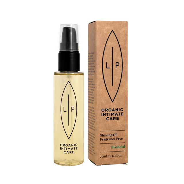 Lip Intimate Care Shaving Oil Fragrance Free 75ml