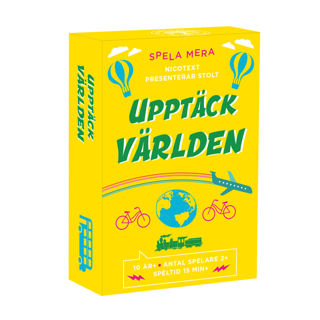 Nicotext Spela mera: Upptäck världen