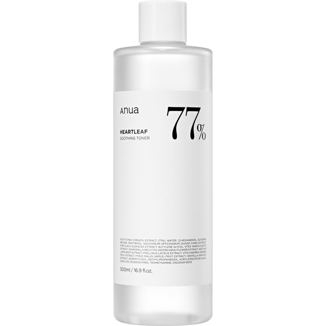 Anua Heartleaf 77% Soothing Toner 500ml