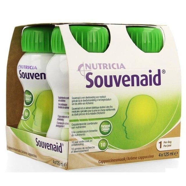 Nutricia Souvenaid Cappuccino 4 x 125 ml