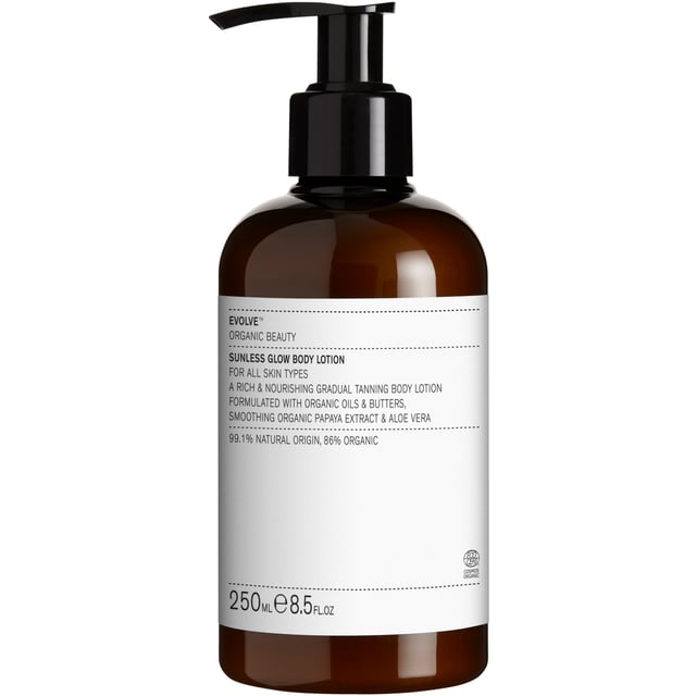 Evolve Organic Beauty Sunless Glow Body Lotion 250 ml
