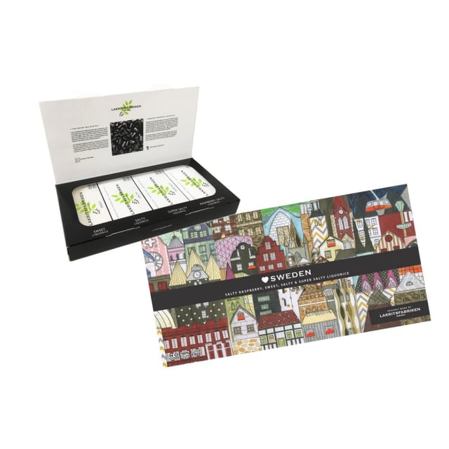 Lakritsfabriken Signature Line Sweden 4-pack 160g