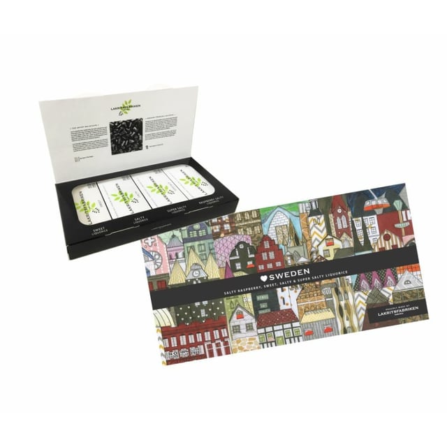 Lakritsfabriken Signature Line Sweden 4-pack 160g